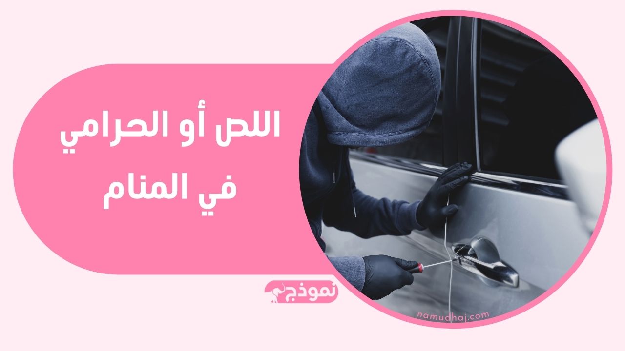 الحرامي في الحلم